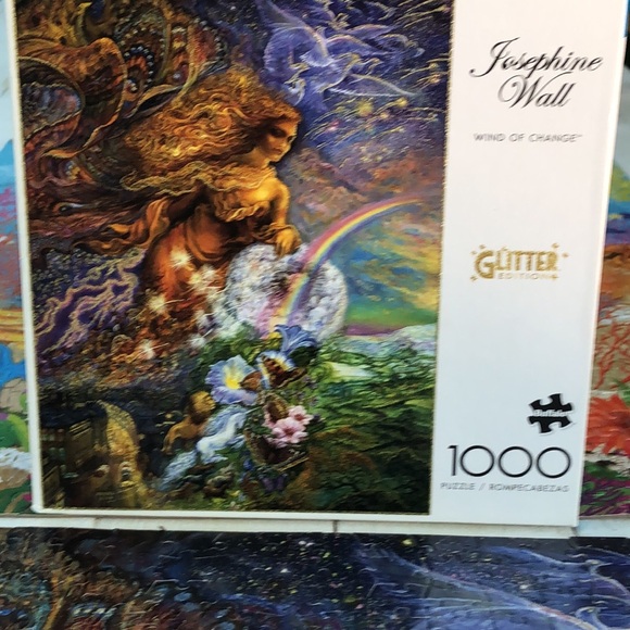 2 puzzles Josephine wall 1000 piece and 500 piece - Picture 3 of 4